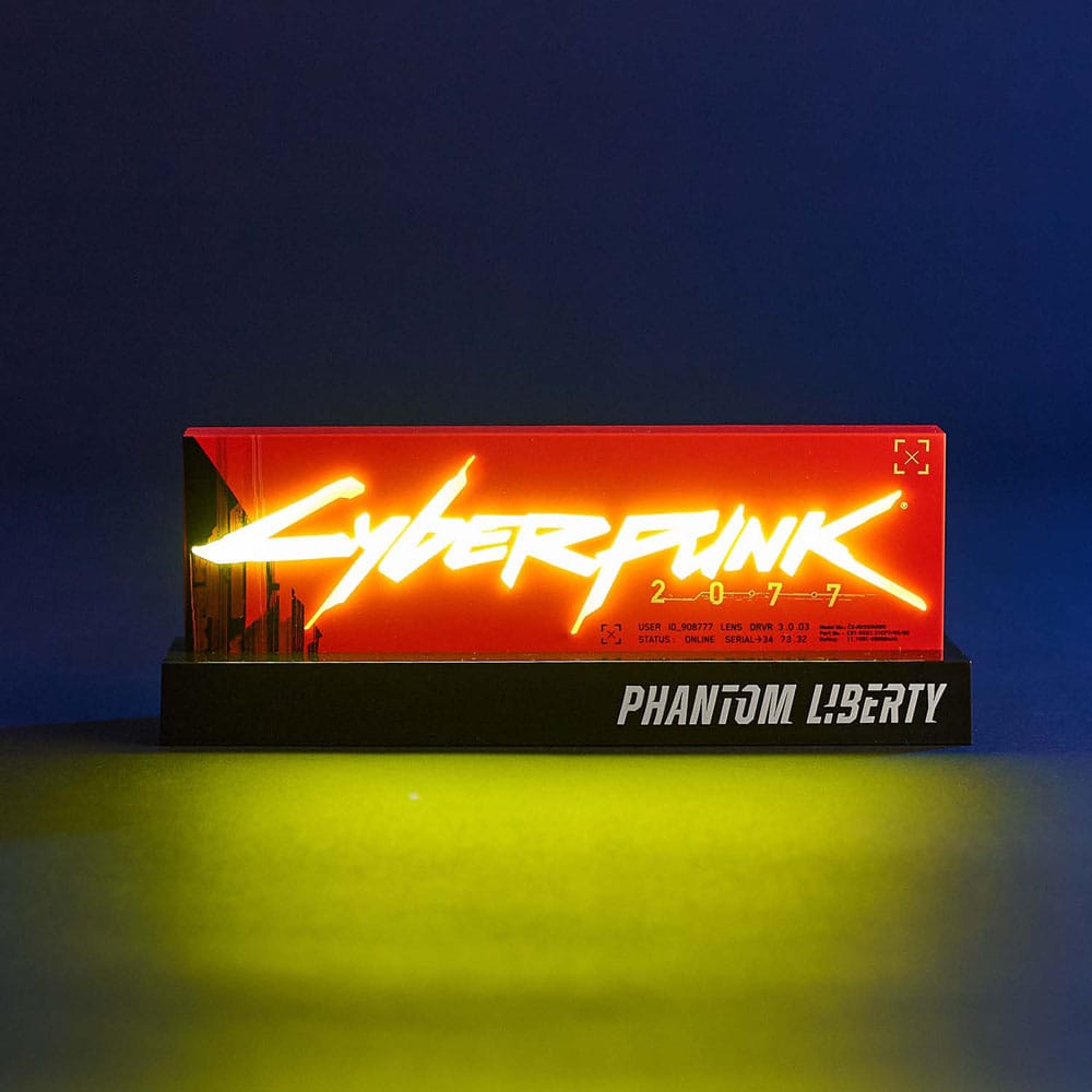 Cyberpunk Edgerunner LED-Leuchte Phantom Edition 22 cm - Versand: 5-7 Tage nach Bestellung