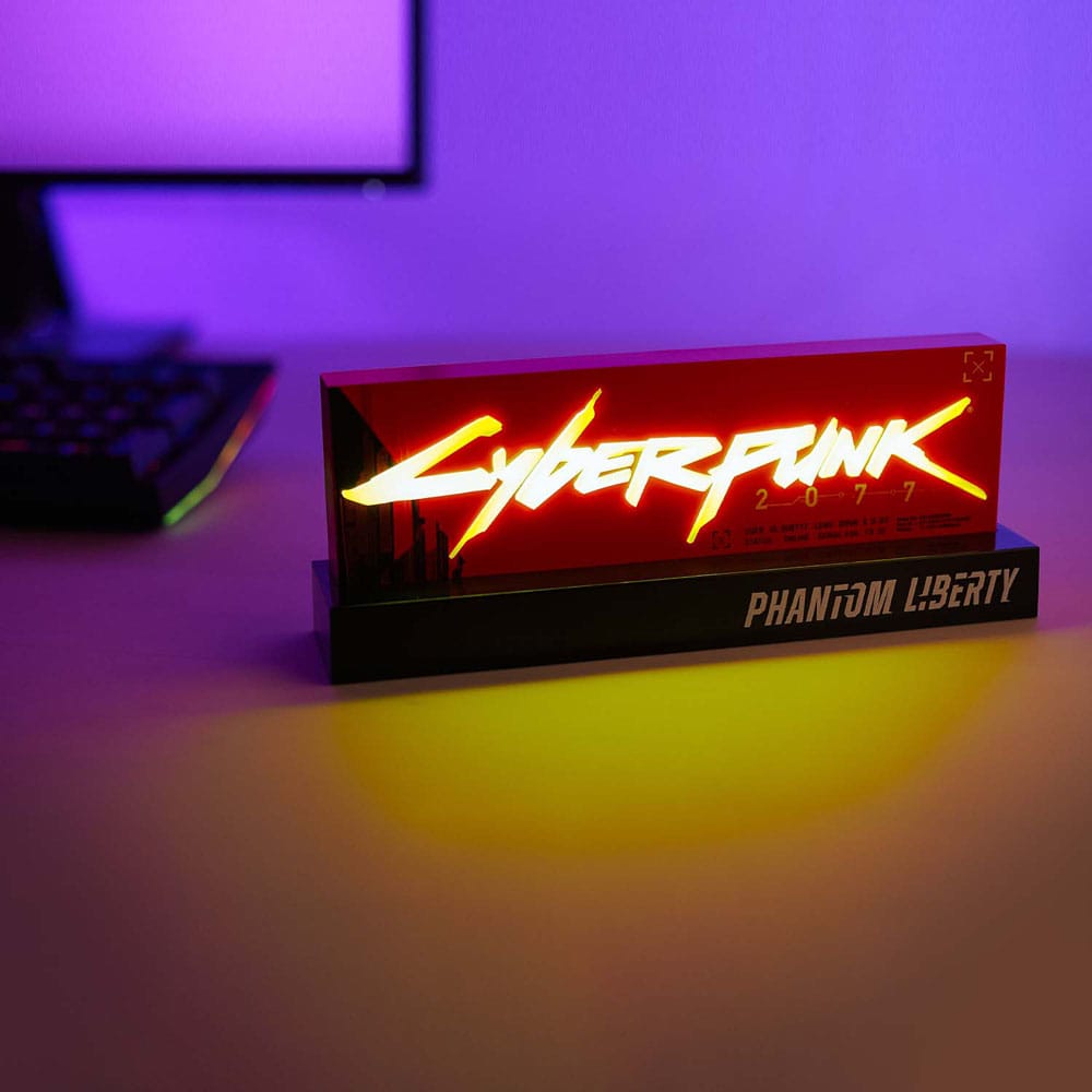 Cyberpunk Edgerunner LED-Leuchte Phantom Edition 22 cm - Versand: 5-7 Tage nach Bestellung