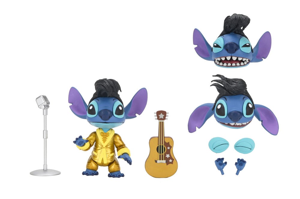 Lilo & Stitch Actionfigur Ultimate Gold Suit Elvis Stitch 18 cm - Versand: 7 Tage nach Bestellung