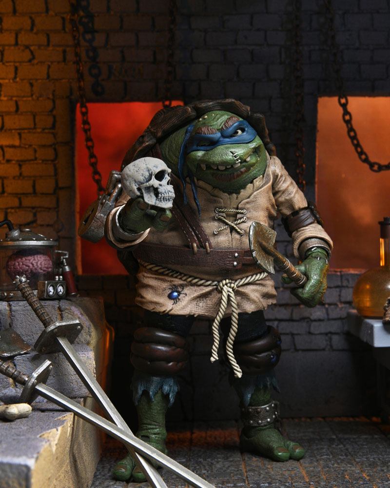 Universal Monsters x Teenage Mutant Ninja Turtles Actionfigur Ultimate Leonardo as The Hunchback 18 cm - Preorder - ETA: 16.02.2026