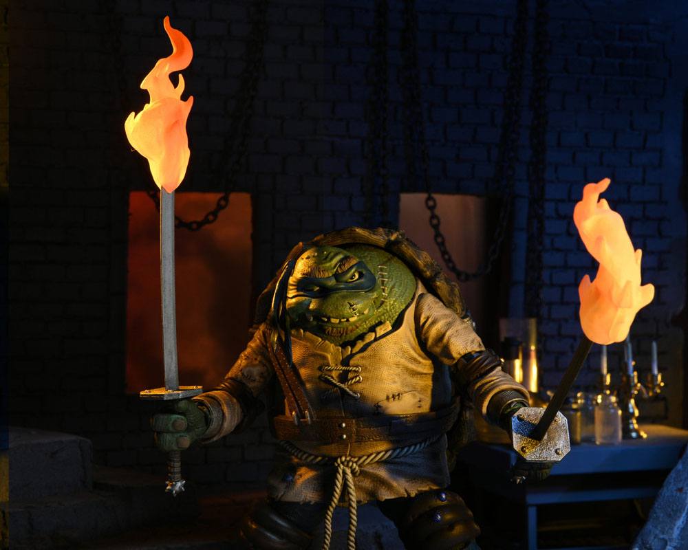 Universal Monsters x Teenage Mutant Ninja Turtles Actionfigur Ultimate Leonardo as The Hunchback 18 cm - Preorder - ETA: 16.02.2026