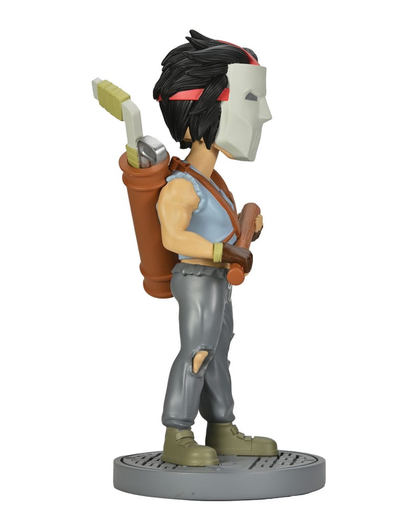 Teenage Mutant Ninja Turtles (Classic) Head Knocker Wackelkopf-Figur Casey Jones 20 cm - Preorder - ETA: 19.09.2025