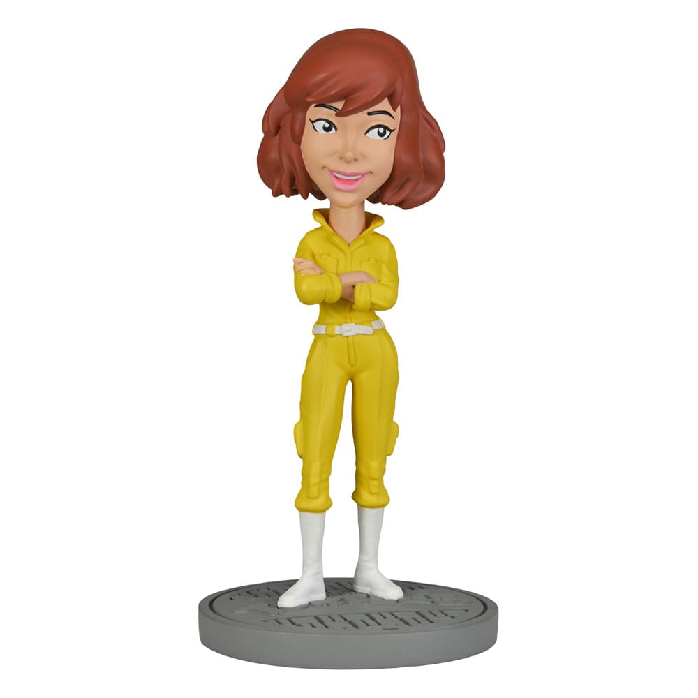 Teenage Mutant Ninja Turtles (Classic) Head Knocker Wackelkopf-Figur April O'Neil 20 cm - Preorder - ETA: 19.09.2025