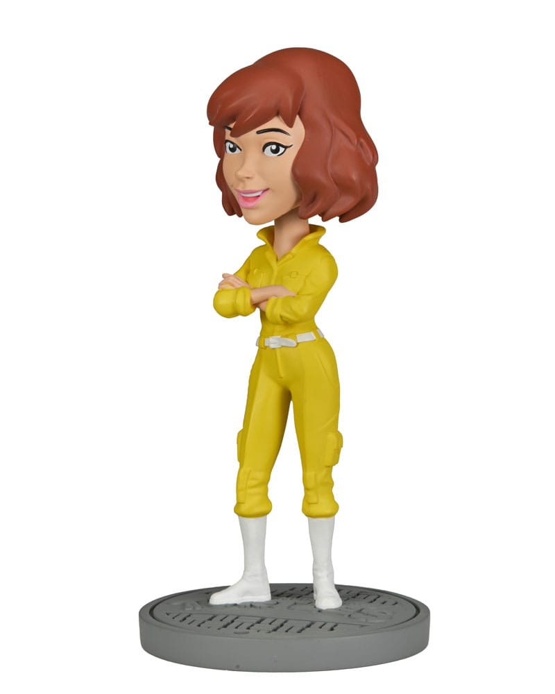 Teenage Mutant Ninja Turtles (Classic) Head Knocker Wackelkopf-Figur April O'Neil 20 cm - Preorder - ETA: 19.09.2025