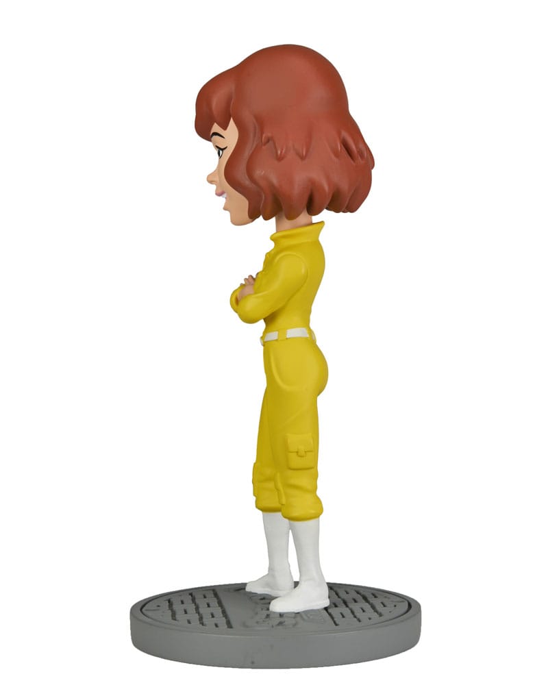 Teenage Mutant Ninja Turtles (Classic) Head Knocker Wackelkopf-Figur April O'Neil 20 cm - Preorder - ETA: 19.09.2025