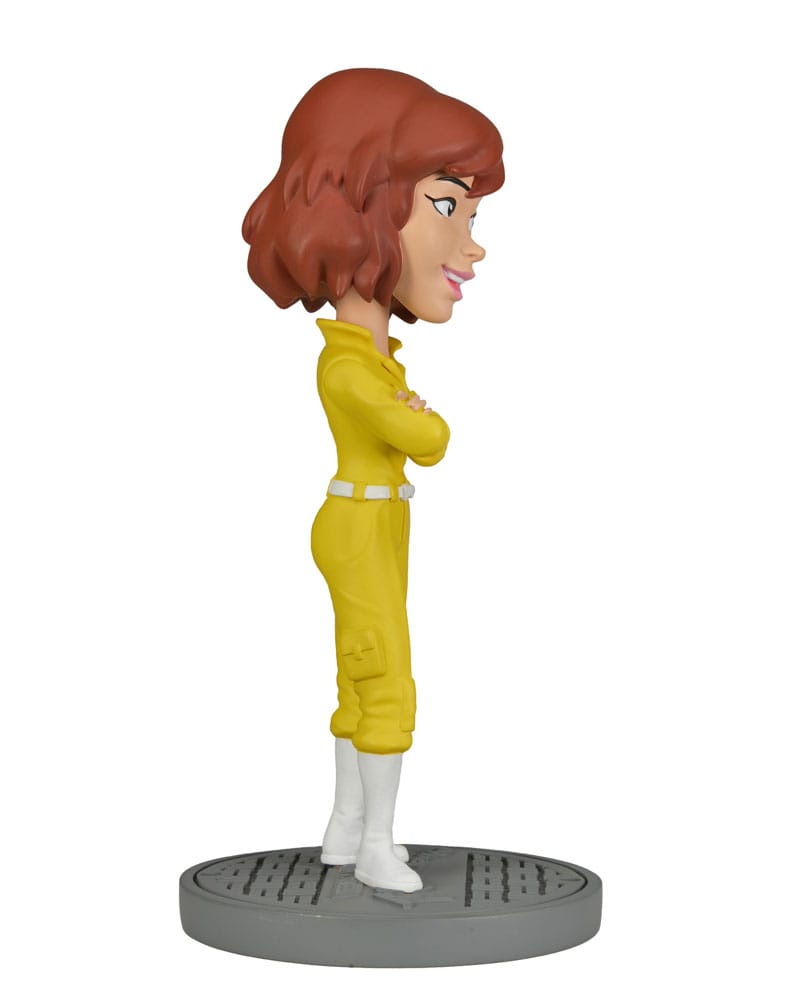 Teenage Mutant Ninja Turtles (Classic) Head Knocker Wackelkopf-Figur April O'Neil 20 cm - Preorder - ETA: 19.09.2025