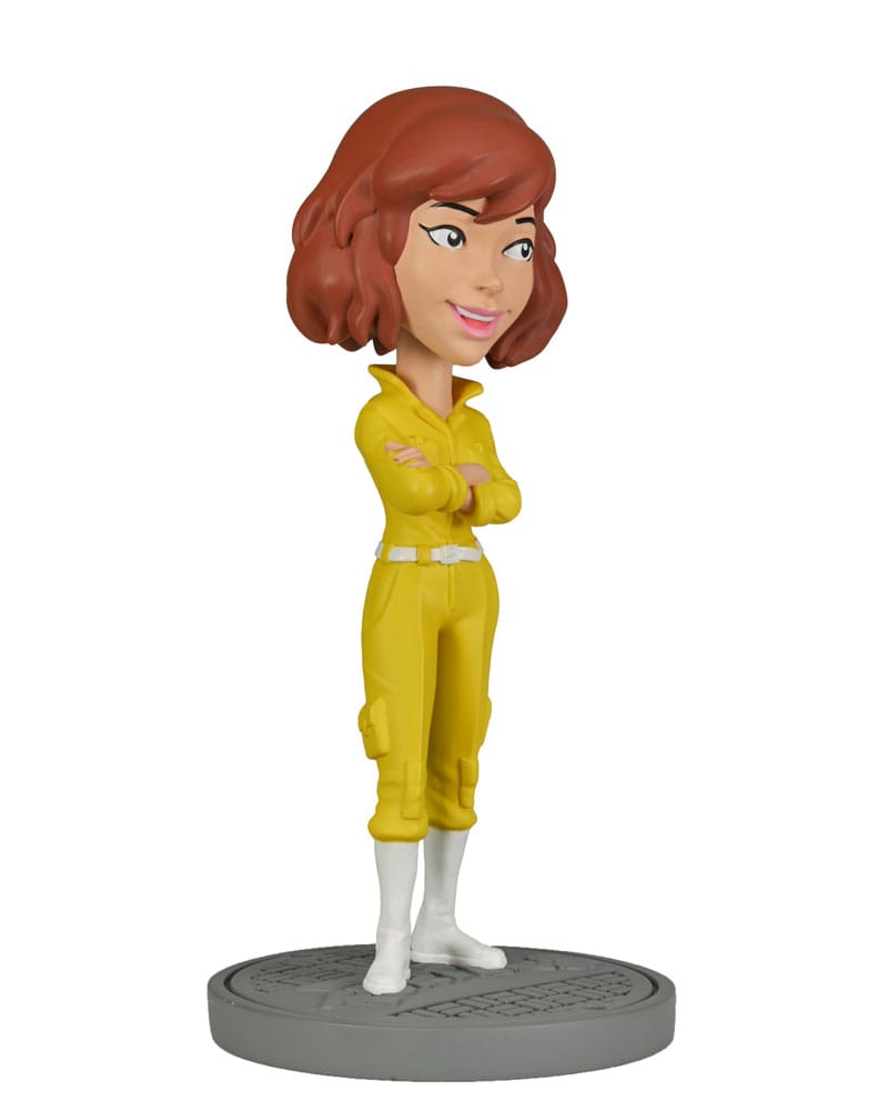 Teenage Mutant Ninja Turtles (Classic) Head Knocker Wackelkopf-Figur April O'Neil 20 cm - Preorder - ETA: 19.09.2025