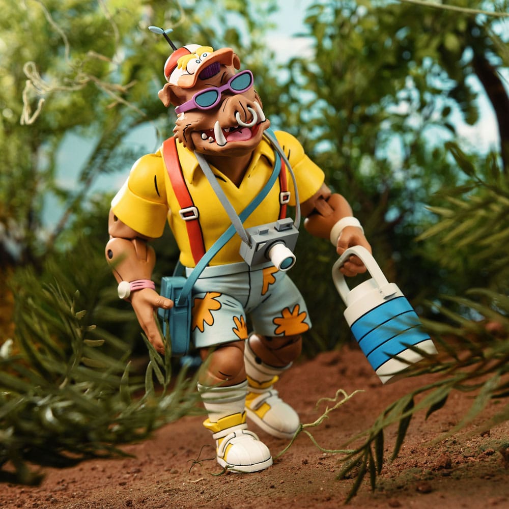 Teenage Mutant Ninja Turtles (Cartoon 1980) Actionfiguren 2er-Pack Vacation Bebop and Rocksteady 18 cm - Preorder - ETA: 19.09.2025