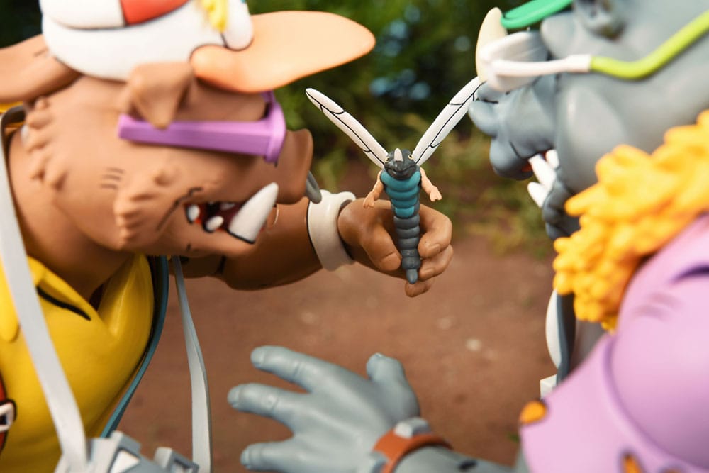 Teenage Mutant Ninja Turtles (Cartoon 1980) Actionfiguren 2er-Pack Vacation Bebop and Rocksteady 18 cm - Preorder - ETA: 19.09.2025
