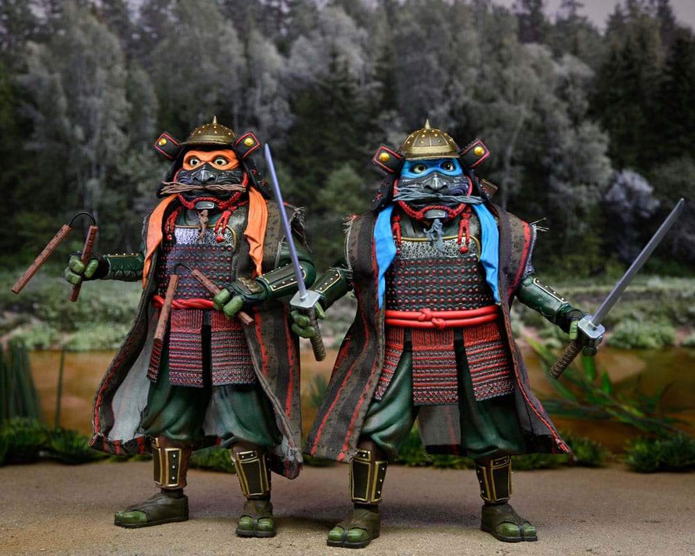 Turtles III Actionfiguren 2-Pack Leonardo & Michelangelo 18 cm - Preorder - ETA: 29.11.2025