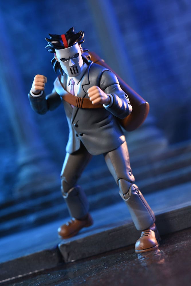 Teenage Mutant Ninja Turtles (Cartoon) Actionfiguren 2er-Pack Business Suit Casey Jones & Split Foot Soldier 18 cm - Versand: 5-7 Tage nach Bestellung