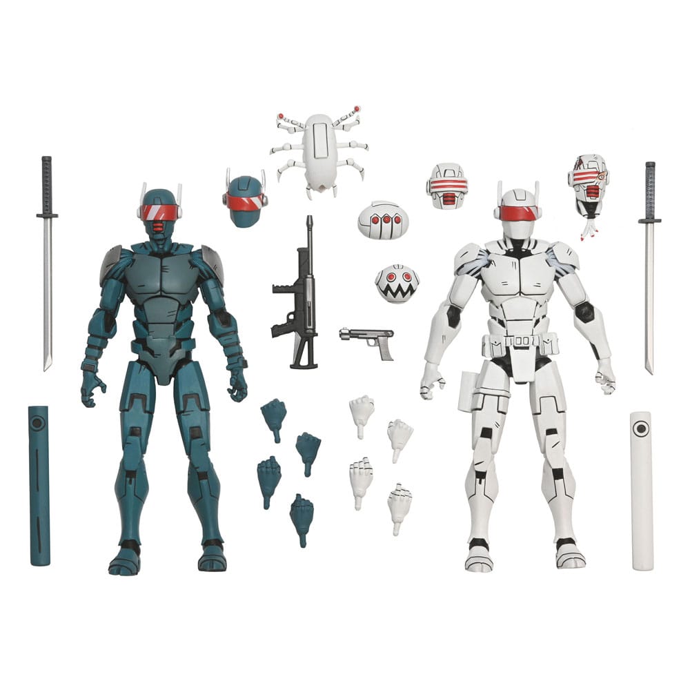 Teenage Mutant Ninja Turtles (The Last Ronin) Actionfiguren 2er-Pack Synja Robots 18 cm - Versand: 5-7 Tage nach Bestellung