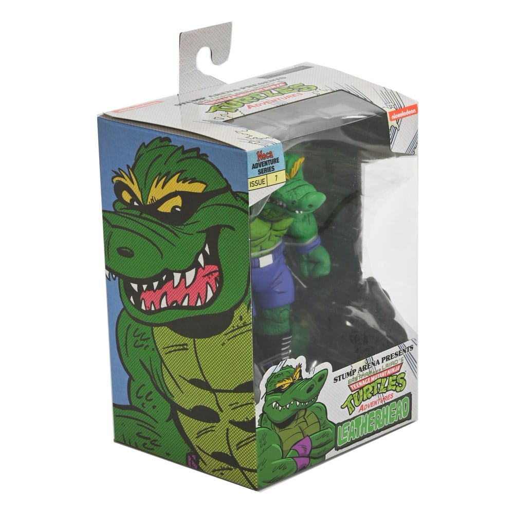 Teenage Mutant Ninja Turtles (Archie Comics) Actionfigur Stump Wrestling Leatherhead 18 cm - Preorder - ETA: 19.09.2025