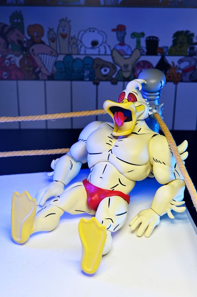 Teenage Mutant Ninja Turtles (Archie Comics) Actionfigur Stump Wrestling Ace Duck 18 cm - Preorder - ETA: 05.03.2026
