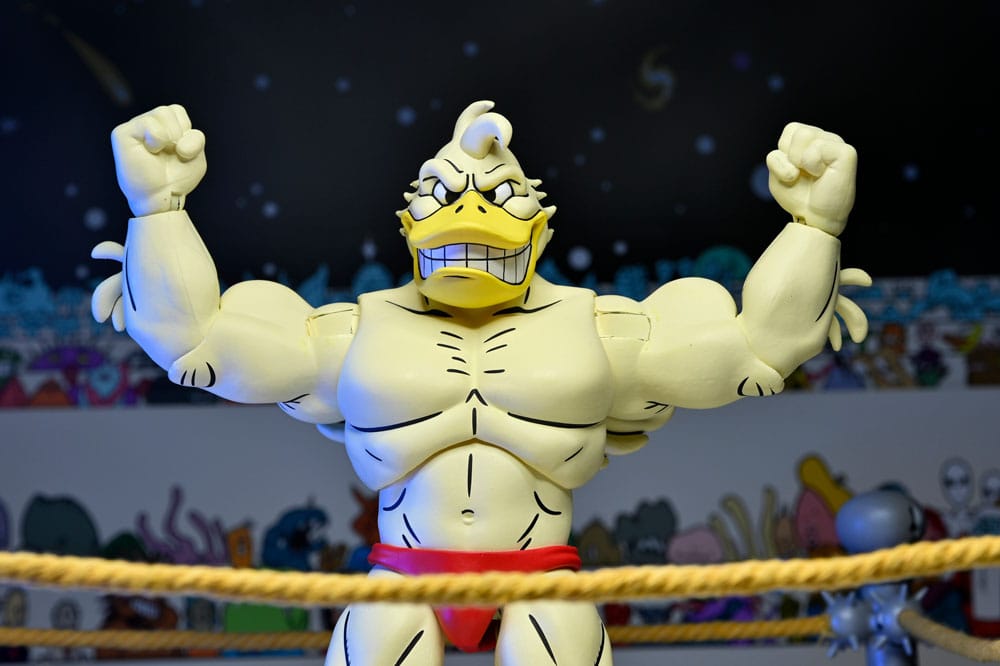 Teenage Mutant Ninja Turtles (Archie Comics) Actionfigur Stump Wrestling Ace Duck 18 cm - Preorder - ETA: 05.03.2026