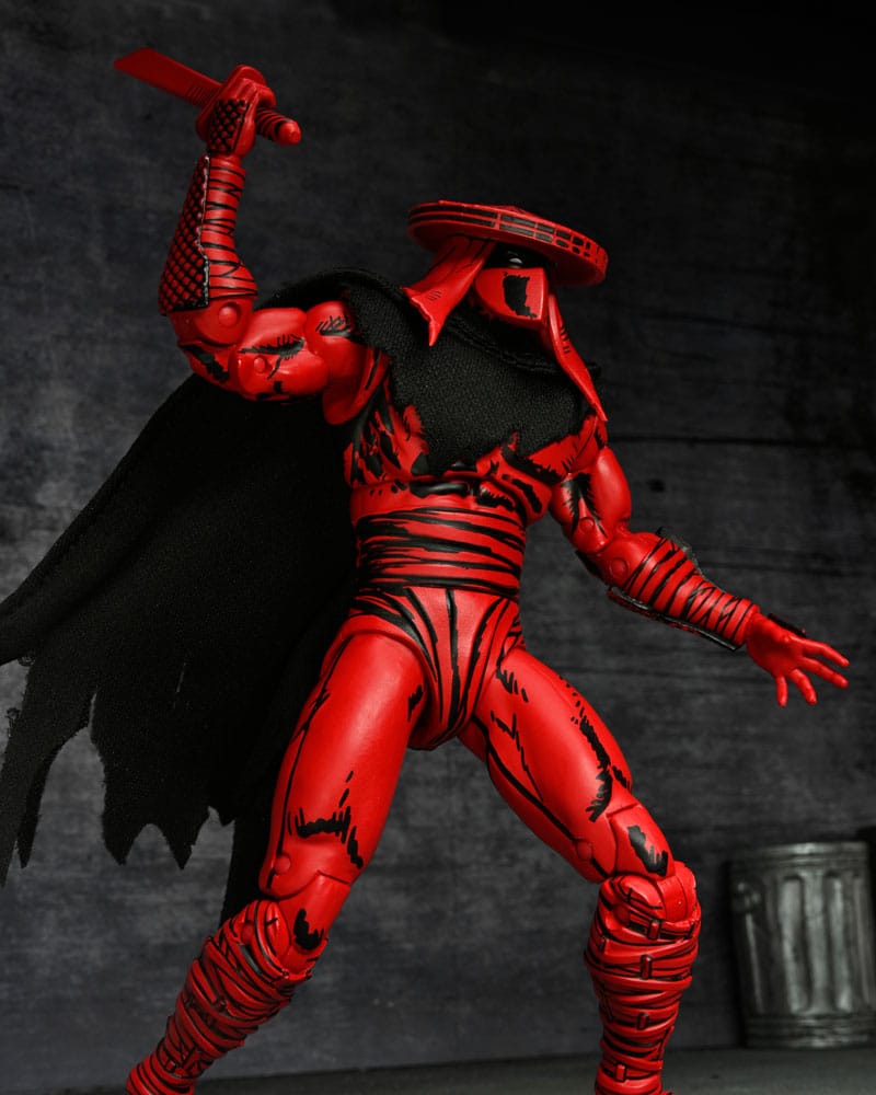 Teenage Mutant Ninja Turtles (Mirage Comics) Actionfigur Red and Black Foot Assassin 18 cm - Preorder - ETA: 19.09.2025