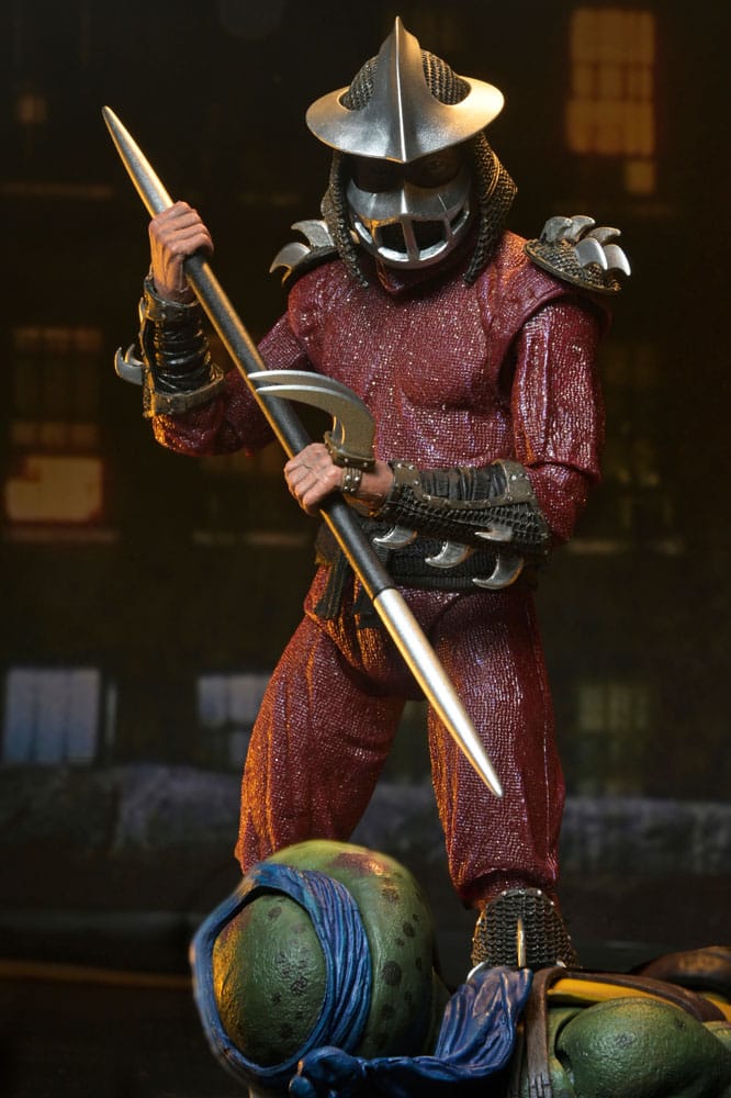 Teenage Mutant Ninja Turtles (1990 Movie) Actionfigur Roof Top Battle Shredder vs Leo 18 cm - Preorder - ETA: 29.11.2025