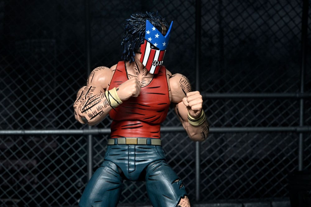 Teenage Mutant Ninja Turtles (Mirage Comics) Actionfigur Ultimate Casey Jones (Bodycount) 18 cm - Preorder - ETA: 24.04.2026