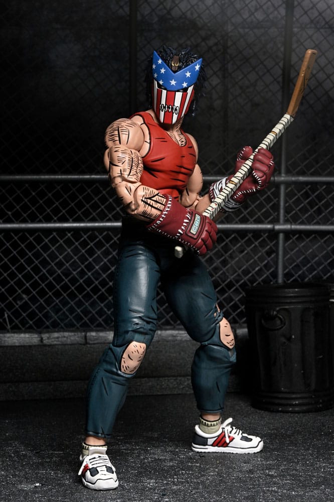 Teenage Mutant Ninja Turtles (Mirage Comics) Actionfigur Ultimate Casey Jones (Bodycount) 18 cm - Preorder - ETA: 24.04.2026