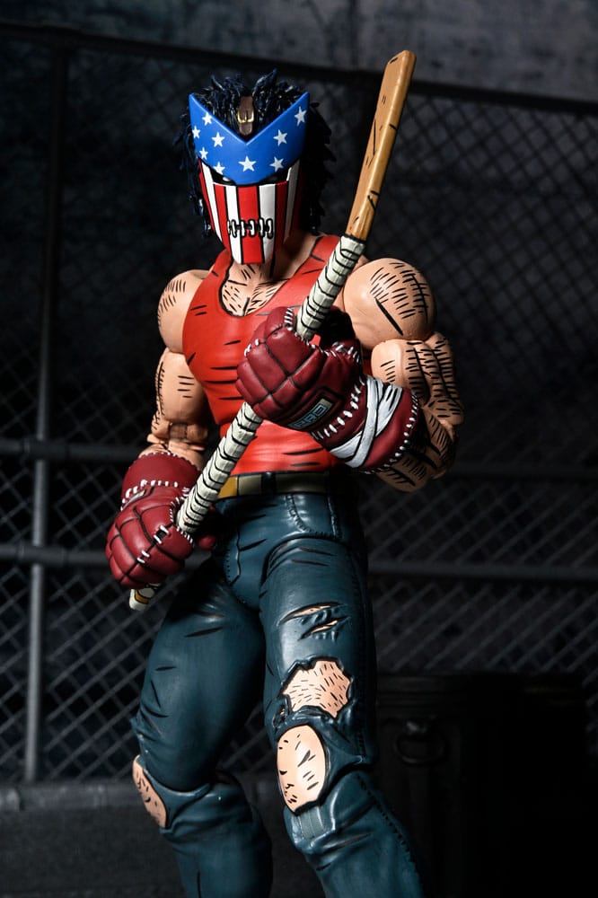 Teenage Mutant Ninja Turtles (Mirage Comics) Actionfigur Ultimate Casey Jones (Bodycount) 18 cm - Preorder - ETA: 24.04.2026