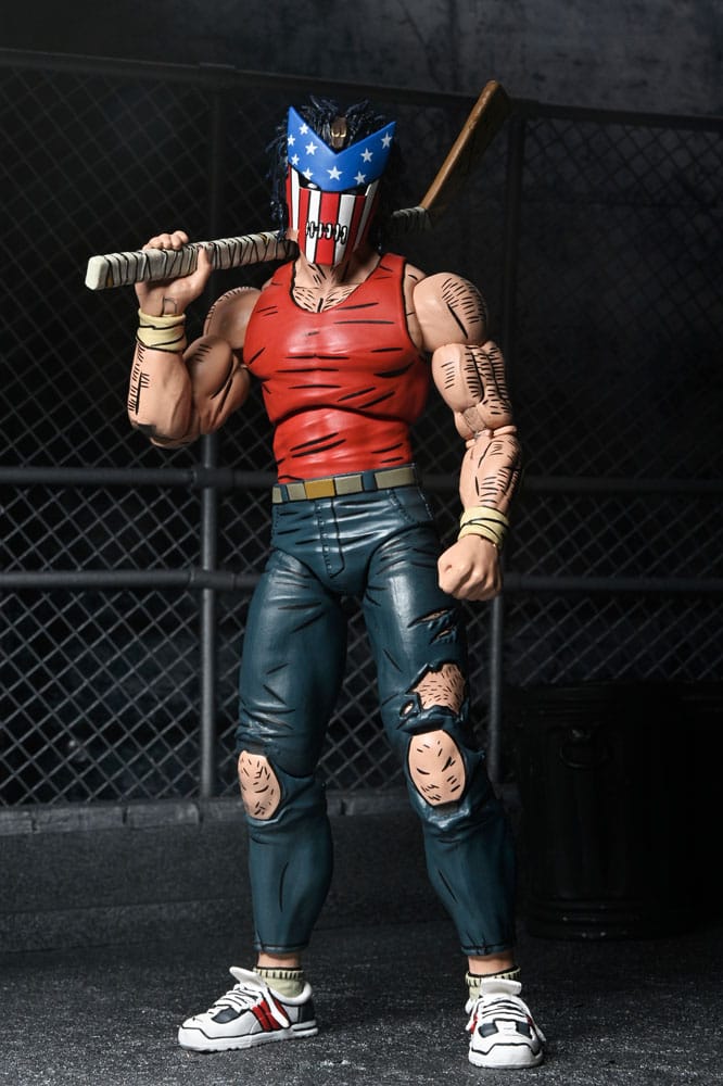 Teenage Mutant Ninja Turtles (Mirage Comics) Actionfigur Ultimate Casey Jones (Bodycount) 18 cm - Preorder - ETA: 24.04.2026