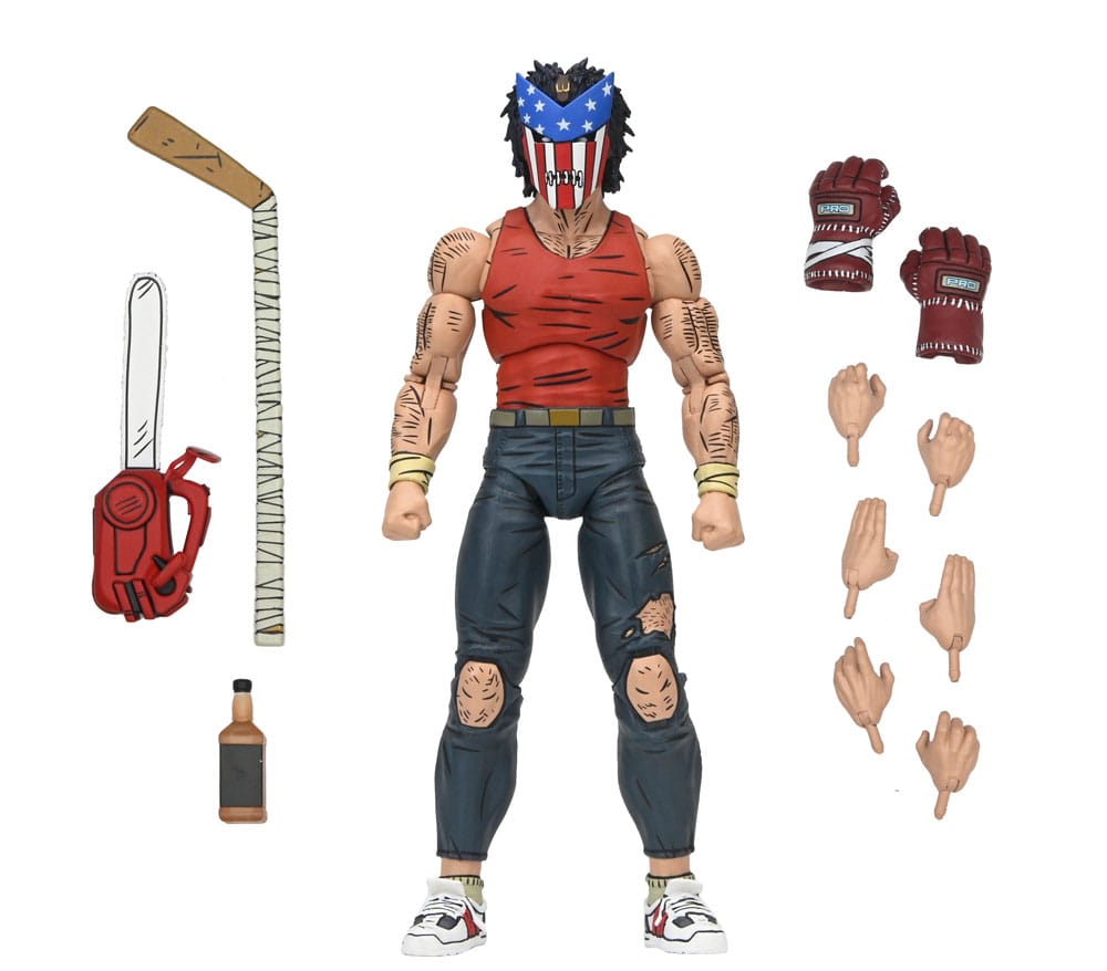 Teenage Mutant Ninja Turtles (Mirage Comics) Actionfigur Ultimate Casey Jones (Bodycount) 18 cm - Preorder - ETA: 24.04.2026