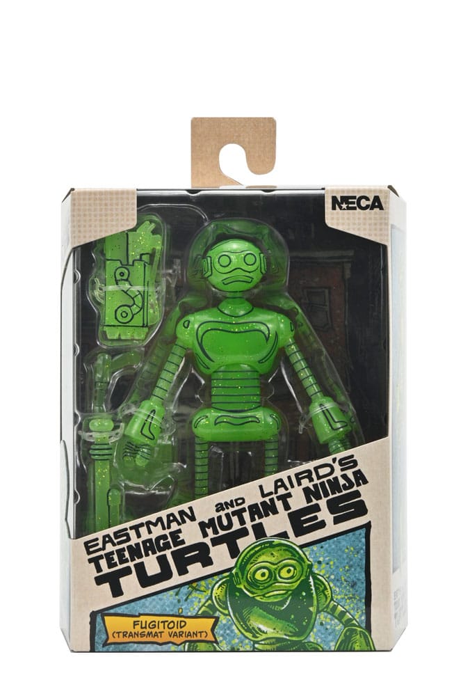 Teenage Mutant Ninja Turtles (Mirage Comics) Actionfigur Transmat Fugitoid GID 18 cm - Preorder - ETA: 19.09.2025