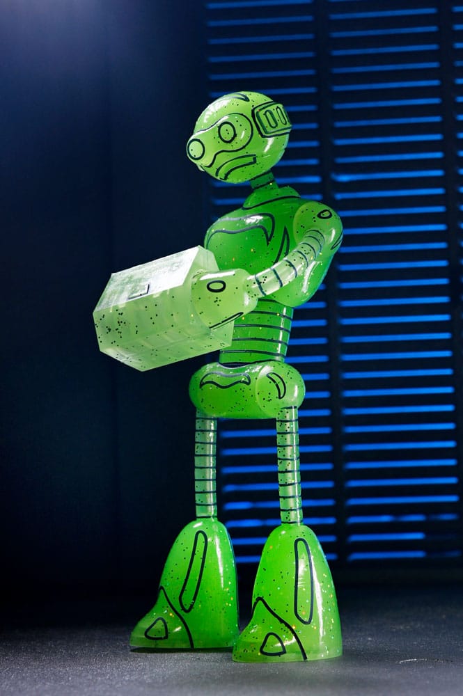 Teenage Mutant Ninja Turtles (Mirage Comics) Actionfigur Transmat Fugitoid GID 18 cm - Preorder - ETA: 19.09.2025