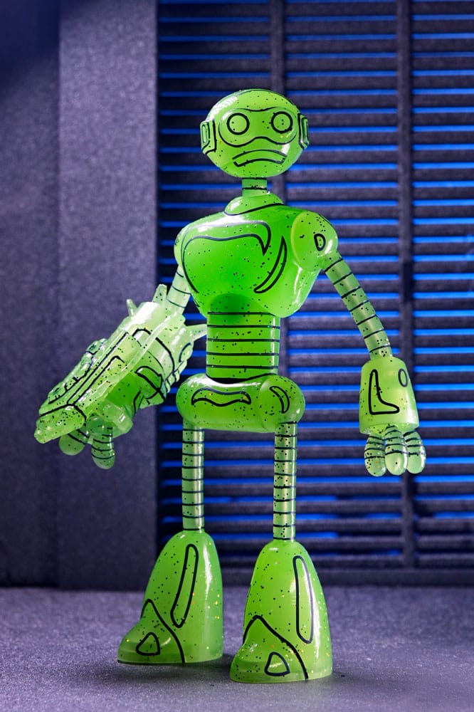 Teenage Mutant Ninja Turtles (Mirage Comics) Actionfigur Transmat Fugitoid GID 18 cm - Preorder - ETA: 19.09.2025