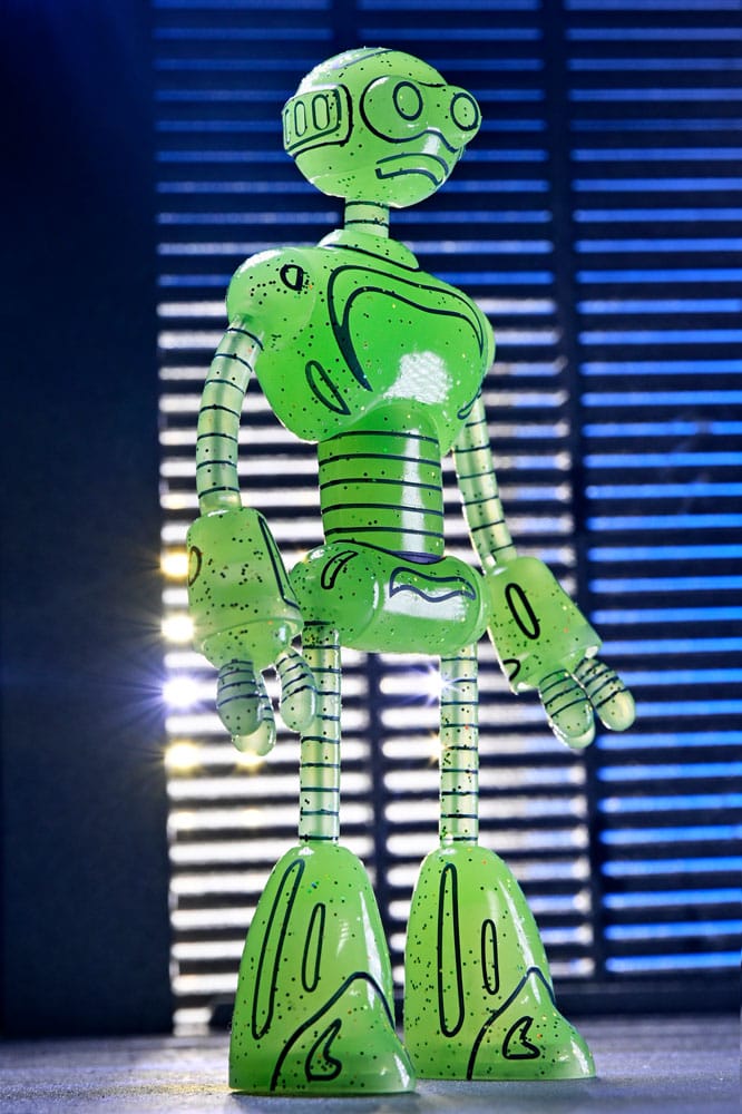 Teenage Mutant Ninja Turtles (Mirage Comics) Actionfigur Transmat Fugitoid GID 18 cm - Preorder - ETA: 19.09.2025