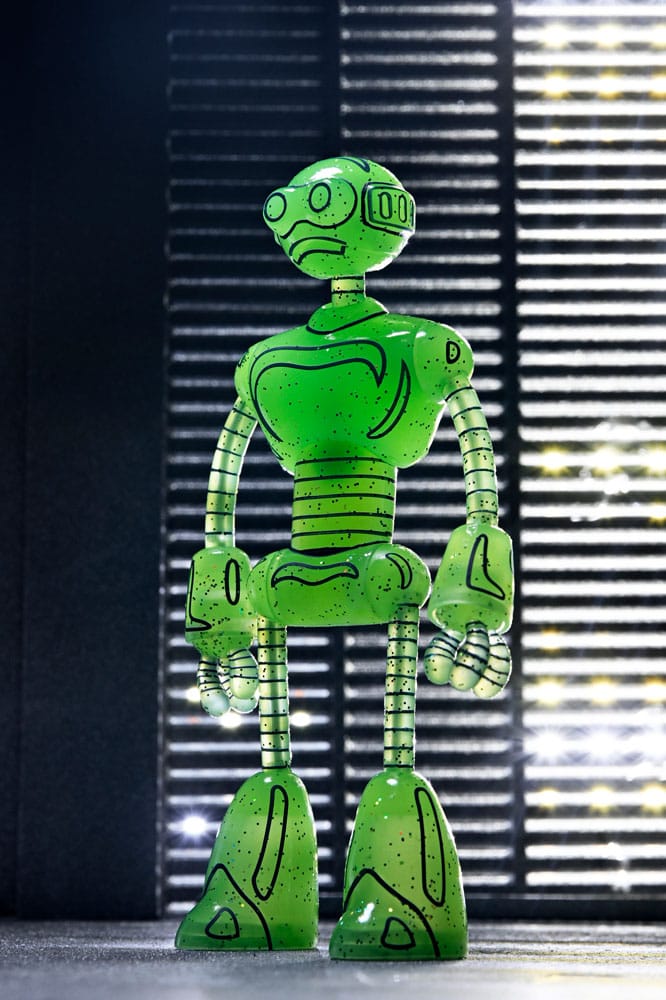 Teenage Mutant Ninja Turtles (Mirage Comics) Actionfigur Transmat Fugitoid GID 18 cm - Preorder - ETA: 19.09.2025