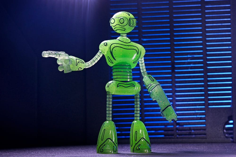 Teenage Mutant Ninja Turtles (Mirage Comics) Actionfigur Transmat Fugitoid GID 18 cm - Preorder - ETA: 19.09.2025