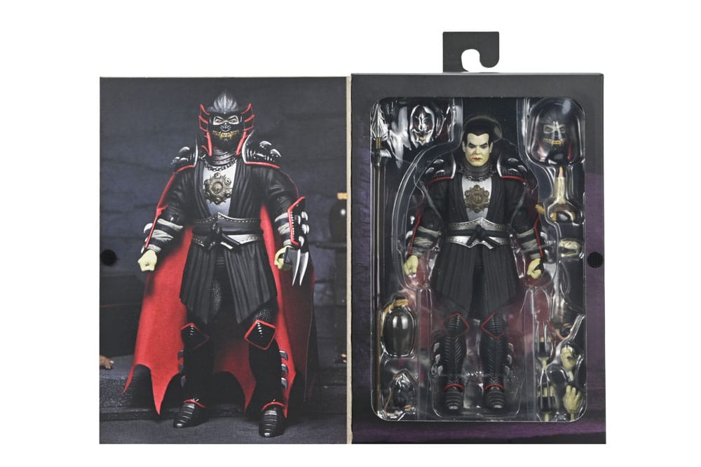 Teenage Mutant Ninja Turtles x Universal Monsters Actionfiguren Shredder as Dracula Classic Colors 18 cm - Preorder - ETA: 19.09.2025