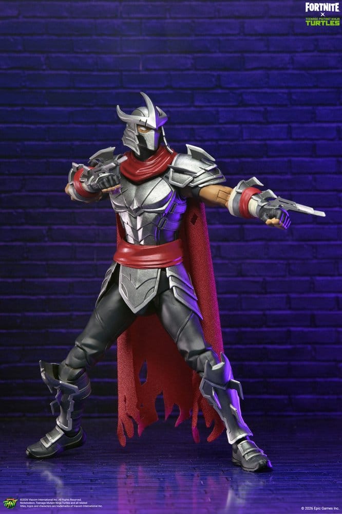 Teenage Mutant Ninja Turtles x Fortnite Actionfigur Shredder 18 cm - Preorder - ETA: 28.12.2026
