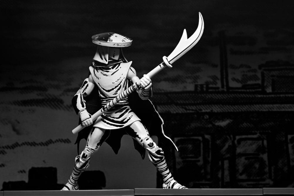 Teenage Mutant Ninja Turtles Actionfigur Elite Foot Ninja Guard Black & White 18 cm - Preorder - ETA: 15.10.2025