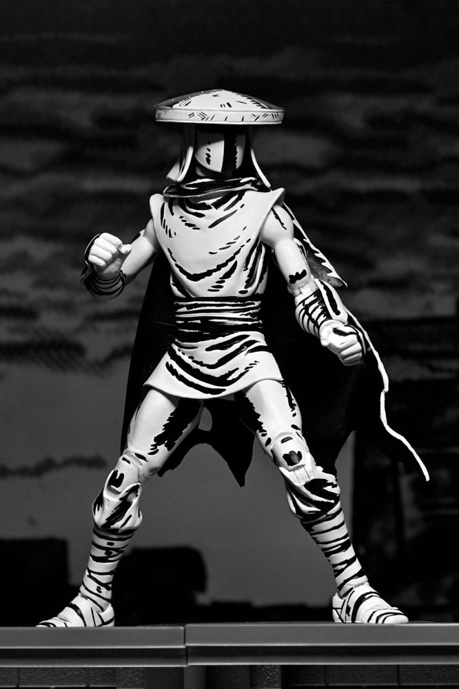 Teenage Mutant Ninja Turtles Actionfigur Elite Foot Ninja Guard Black & White 18 cm - Preorder - ETA: 15.10.2025