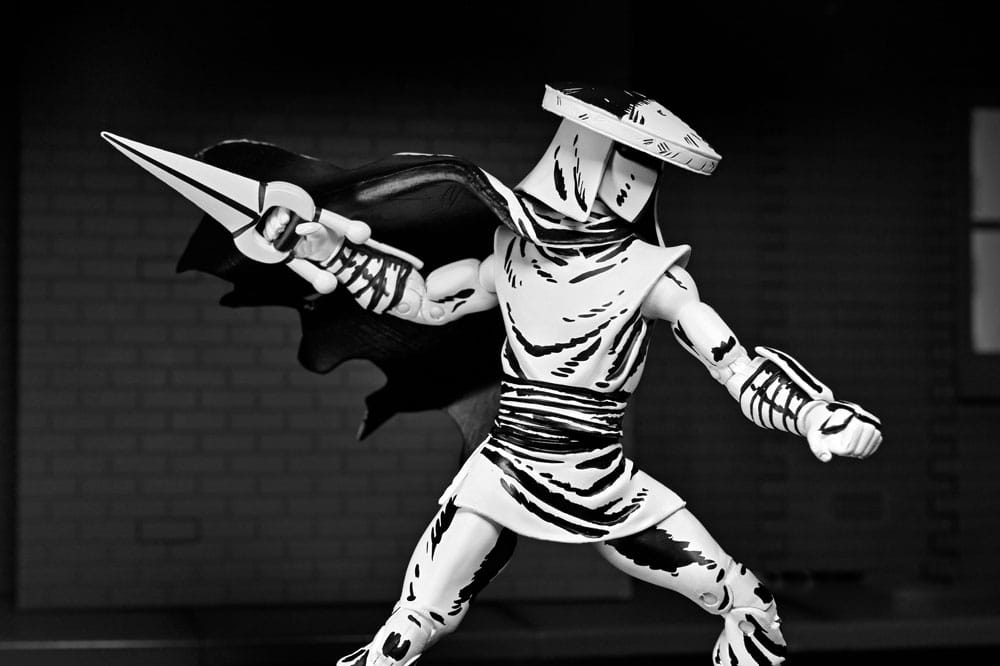 Teenage Mutant Ninja Turtles Actionfigur Elite Foot Ninja Guard Black & White 18 cm - Preorder - ETA: 15.10.2025