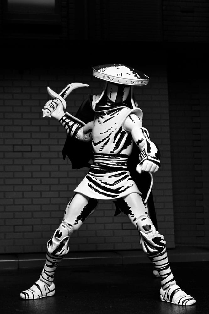 Teenage Mutant Ninja Turtles Actionfigur Elite Foot Ninja Guard Black & White 18 cm - Preorder - ETA: 15.10.2025