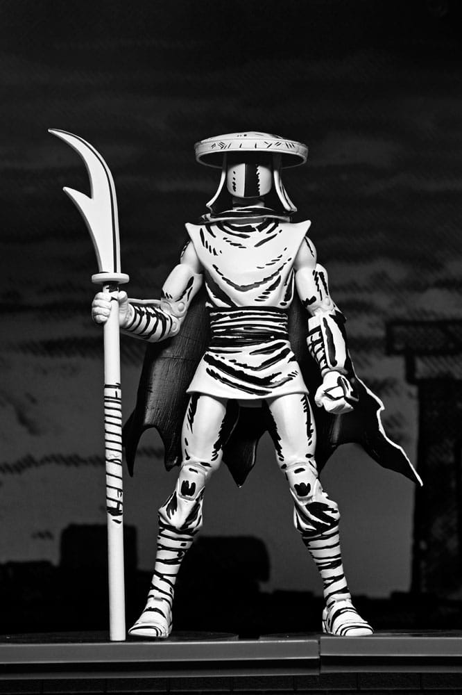 Teenage Mutant Ninja Turtles Actionfigur Elite Foot Ninja Guard Black & White 18 cm - Preorder - ETA: 15.10.2025