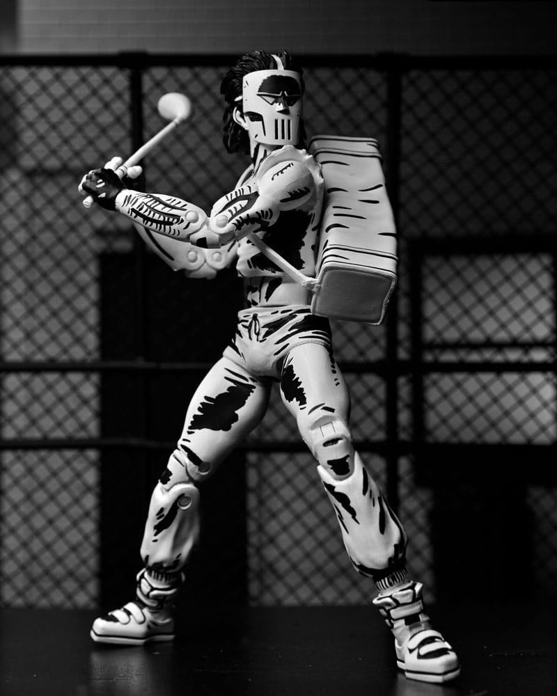 Teenage Mutant Ninja Turtles Actionfigur Casey Jones Black & White 18 cm - Preorder - ETA: 15.10.2025
