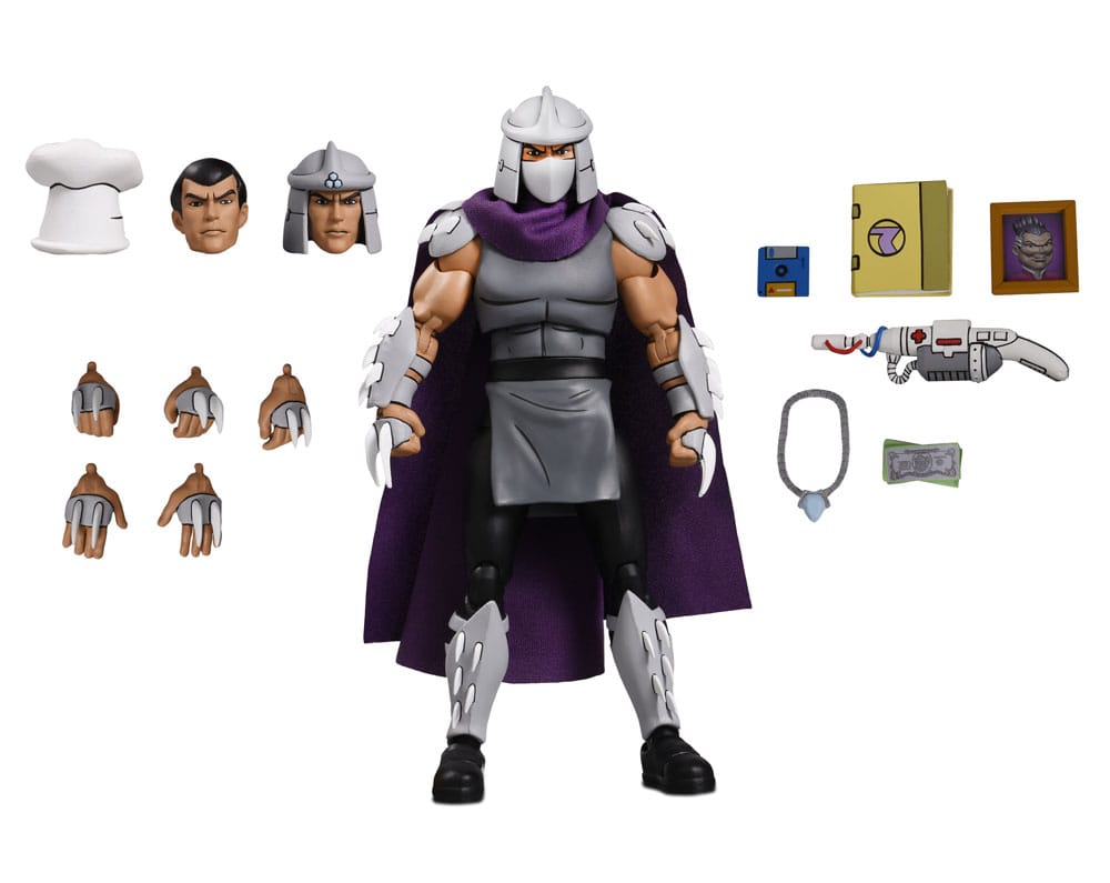 Teenage Mutant Ninja Turtles Actionfigur Ultimate Shredder (Classic Colors) 18 cm - Preorder - ETA: 25.09.2025