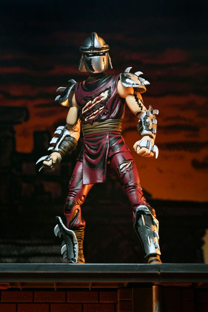 Teenage Mutant Ninja Turtles Actionfigur Battle Damaged Shredder 18 cm - Preorder - ETA: 15.10.2025