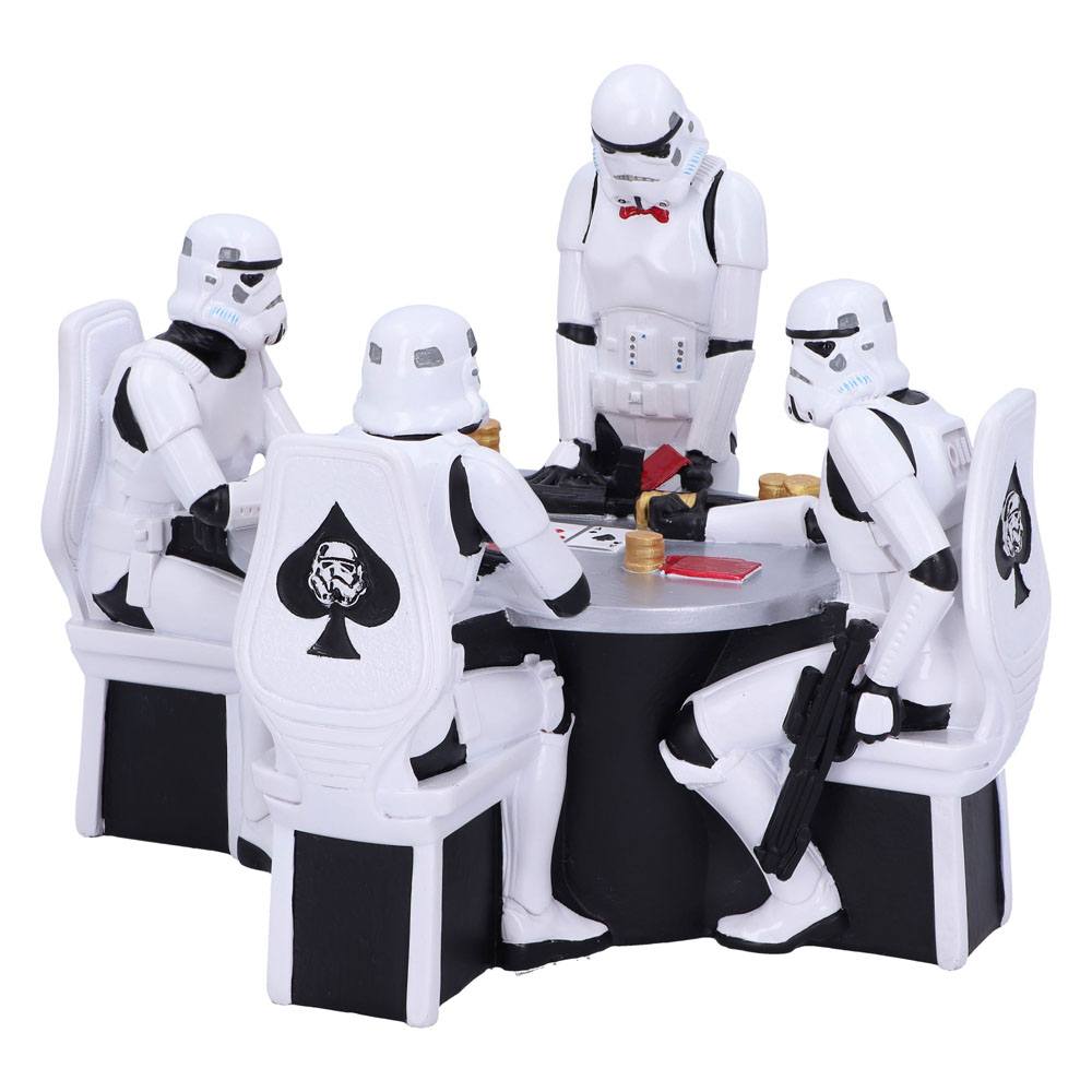 Star Wars Diorama Stormtrooper Poker Face 18 cm - Versand: 5-7 Tage nach Bestellung