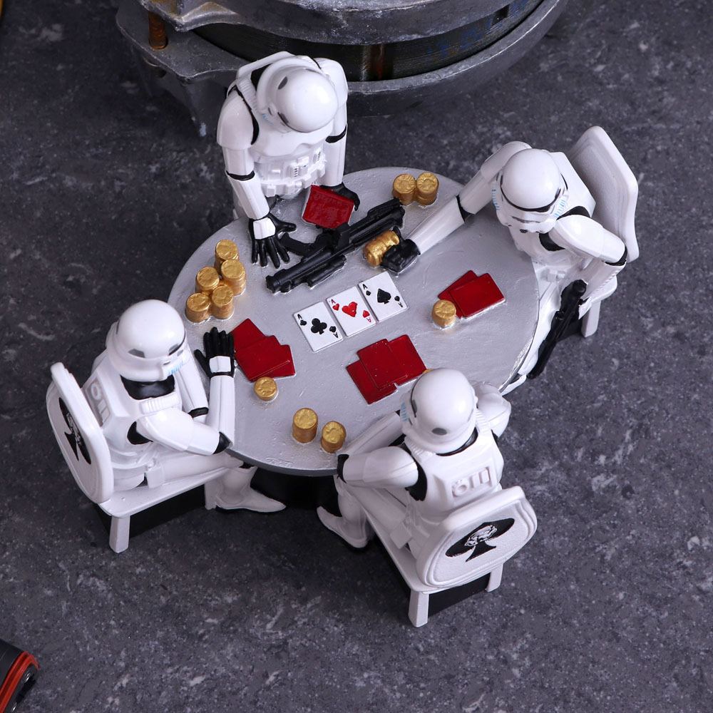 Star Wars Diorama Stormtrooper Poker Face 18 cm - Versand: 5-7 Tage nach Bestellung