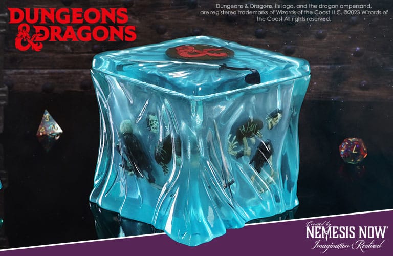 Dungeons & Dragons Würfelbecher Gelatinous Cube 11 cm - Preorder - ETA: 21.09.2026