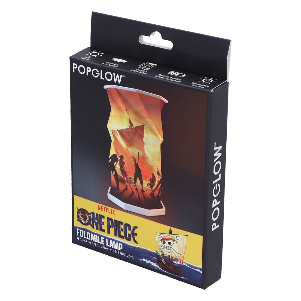 One Piece faltbare Lampe Straw Hat Crew 15 cm - Versand: 5-7 Tage nach Bestellung