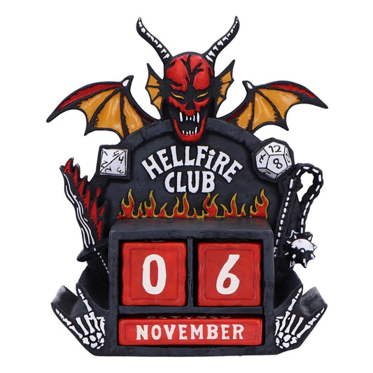 Stranger Things Ewiger Kalender Hellfire Club 15 cm - Preorder - ETA: 25.02.2026