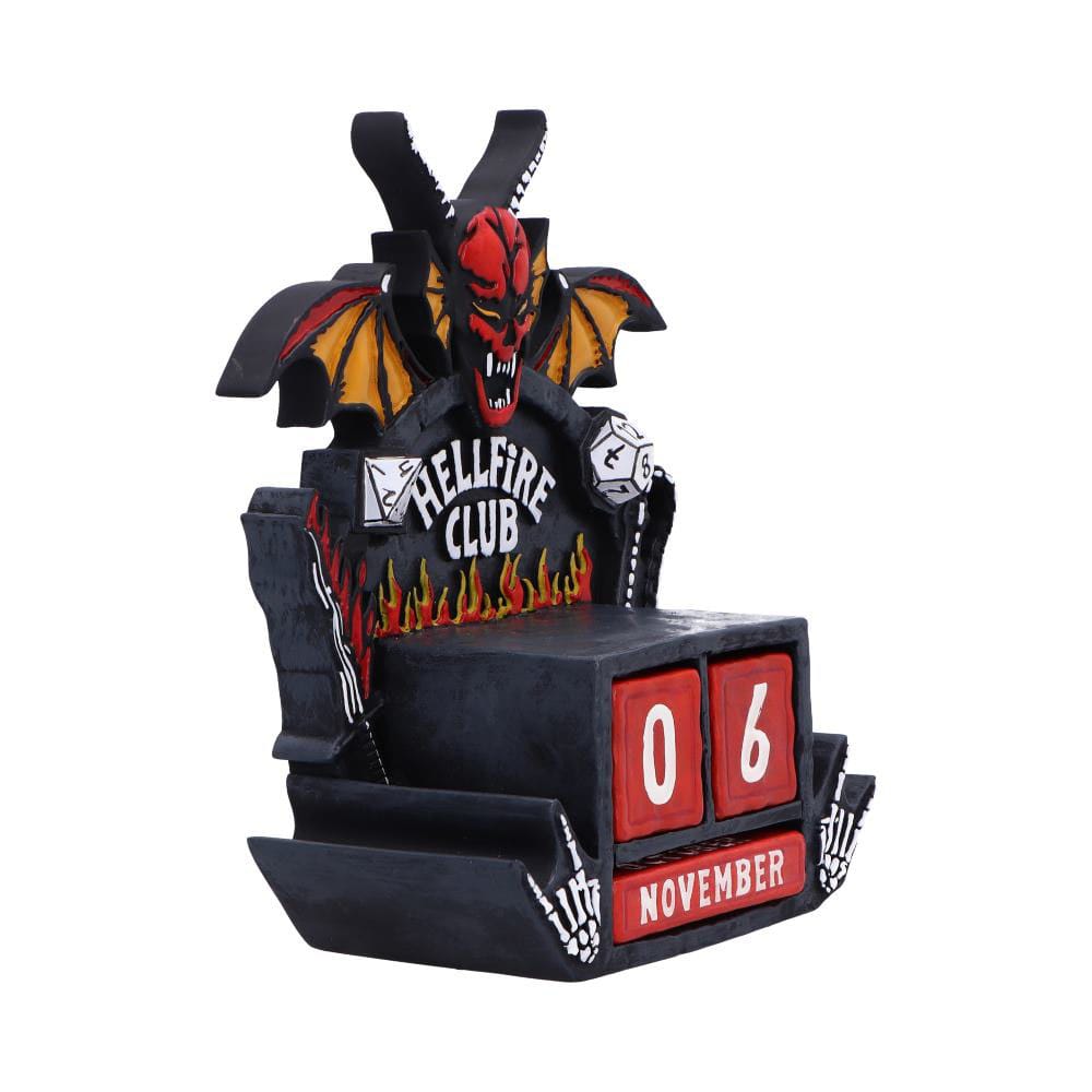 Stranger Things Ewiger Kalender Hellfire Club 15 cm - Preorder - ETA: 25.02.2026