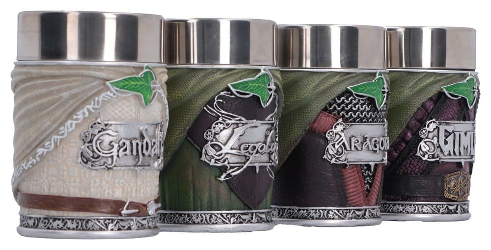 Der Herr der Ringe Mini-Becher Set The Fellowship 4 cm - Preorder - ETA: 25.11.2026
