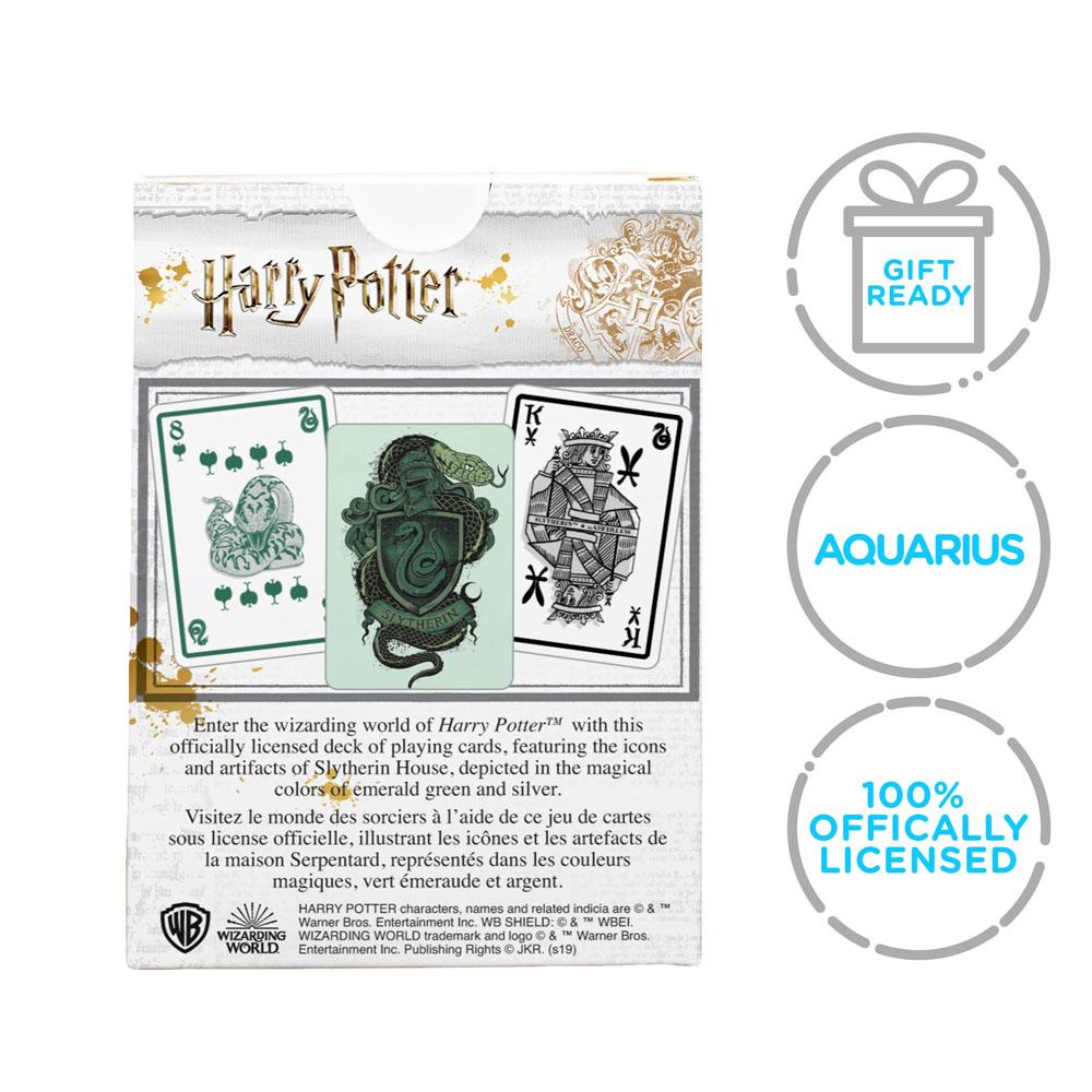 Harry Potter Spielkarten Slytherin - Versand: 5-7 Tage nach Bestellung